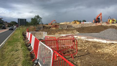 The National Highways A303 Construction Depot Near West Camel (1) Daniel Mumby 011021