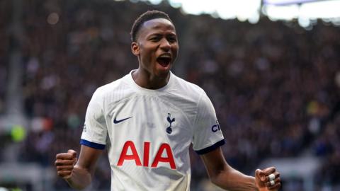 Pape Matar Sarr has signed a new six-and-a-half-year contract at Tottenham Hotspur
