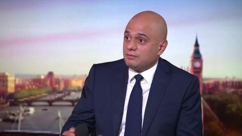 Health Secretary Sajid Javid