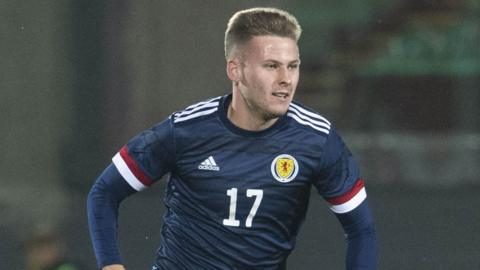 James Scott has been capped at under-21 level by Scotland