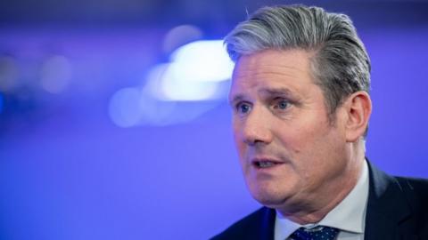 Keir Starmer at Davos