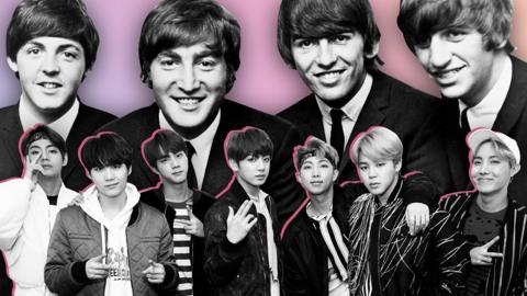 The Beatles and BTS