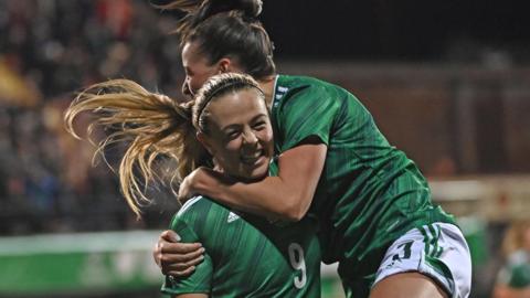 Simone Magill and Demi Vance