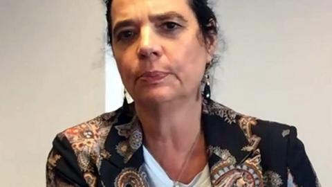 Christine Defraigne, acting mayor of Liege