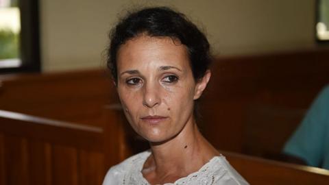 Australian national Sara Connor attends her trial at a court in Bali