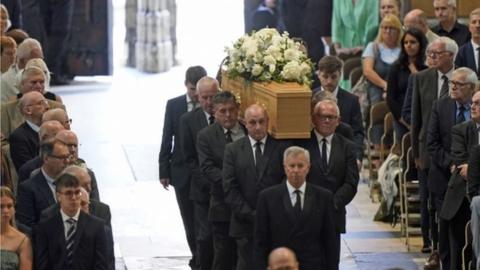 Funeral of Harry Gration