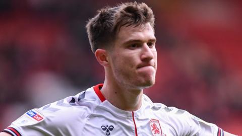 Paddy McNair's previous goal for Middlesbrough was against Derby in January