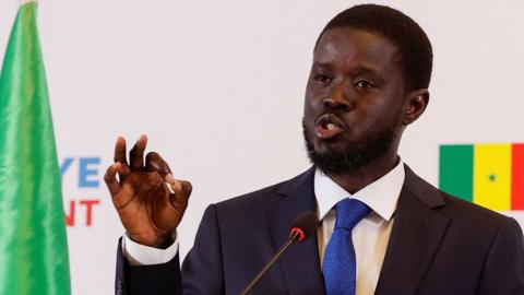 Senegal's president-elect Bassirou Diomaye Faye
