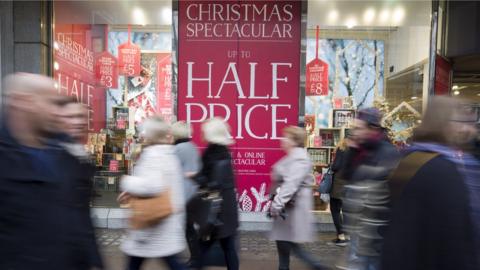 Half-price Christmas sale