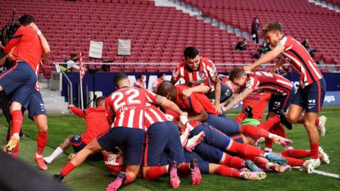 Atletico celebrate