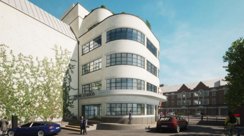 Design plan for new Ealing studios