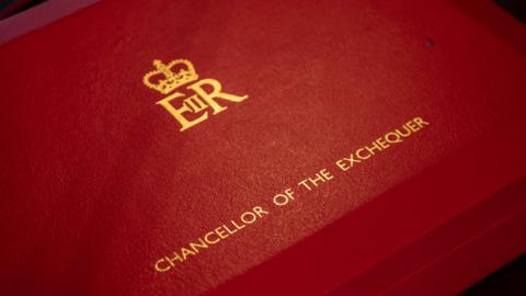 Chancellor of the Exchequer's red box