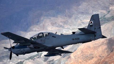 Super Tucano A-29 aircraft