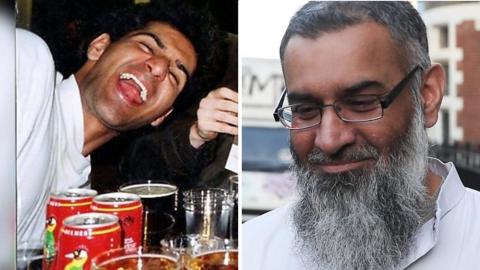 Anjem Choudary, then and now