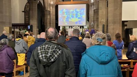 Vigil at St Andrew's Church in Keighley