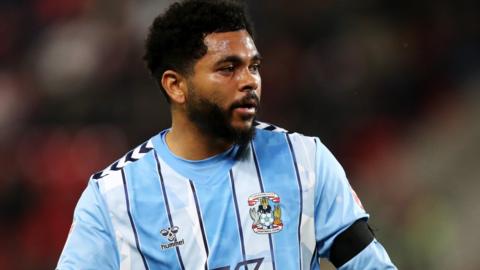 Jay Dasilva in action for Coventry City Rotherham United in October