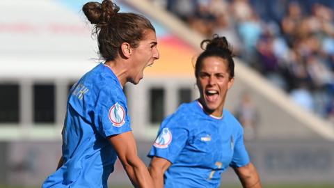 Italy celebrate