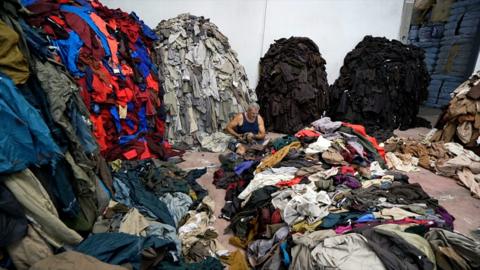 A small town in Italy has built its fortune on transforming old scraps into new clothes.