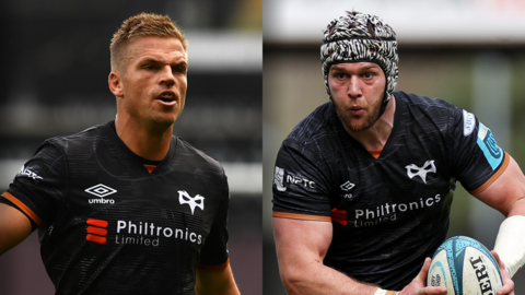 Gareth Anscombe abd Dan Lydiate