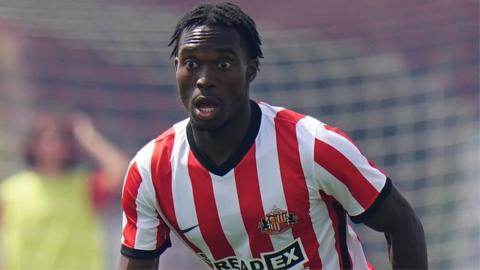 Sunderland midfielder Jay Matete