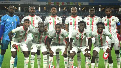 Mauritania team at the Fifa Arab Cup