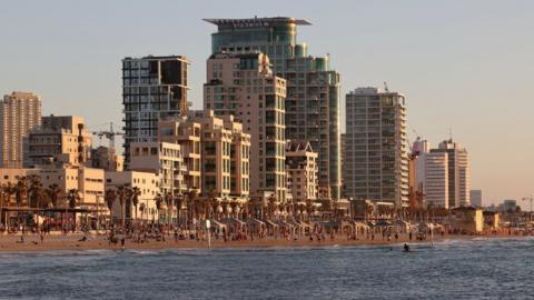 A view of the Tel Aviv skyline