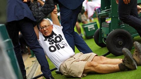 Protester arrested after second Just Stop Oil protest at Wimbledon