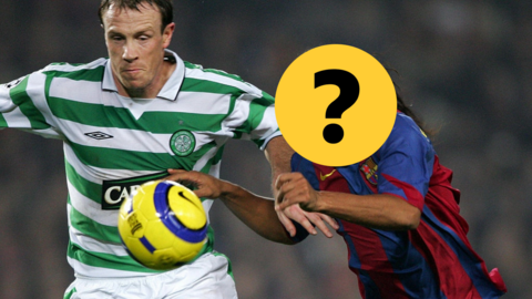 Celtic beat Barcelona in the Uefa in 2003-04