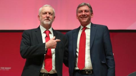 Jeremy Corbyn and Richard Leonard