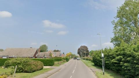 Dogdyke Road in Coningsby