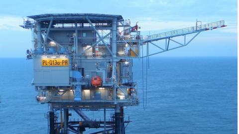 Q13a oil platform