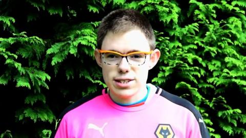 Man, 22, with Asperger's Syndrome visits all 92 football league clubs to raise awareness.