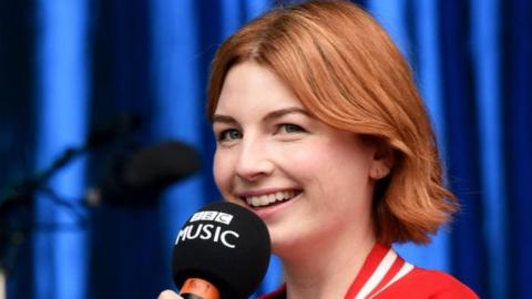 ALice Levine presenting for BBC Radio 1