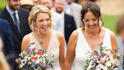 Transport minister Jenny Gilruth and former Scottish Labour leader Kezia Dugdale married on Saturday