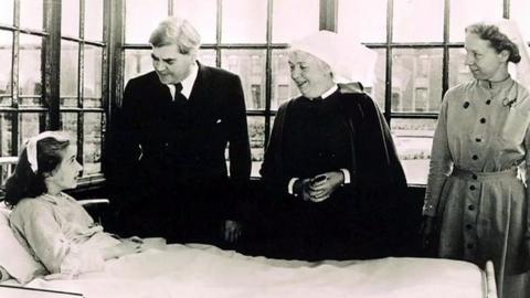 Park Hospital was officially opened by Aneurin Bevan on 5 July 1948