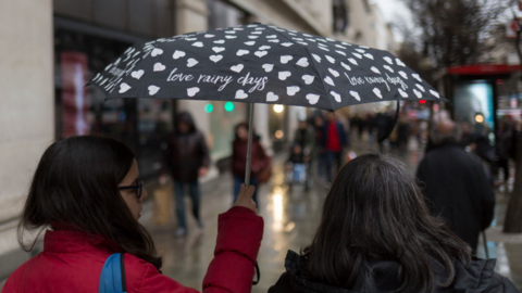 Shoppers in London