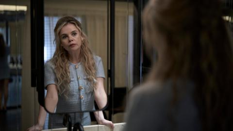 Cheryl (Saoirse-Monica Jackson) stares into a mirror