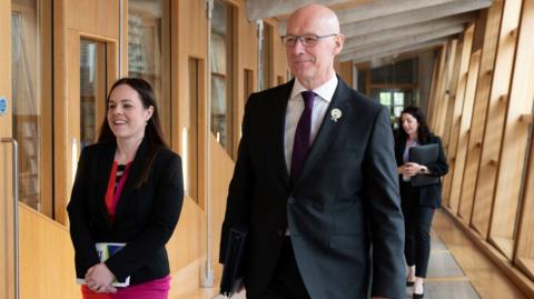 John Swinney and Kate Forbes