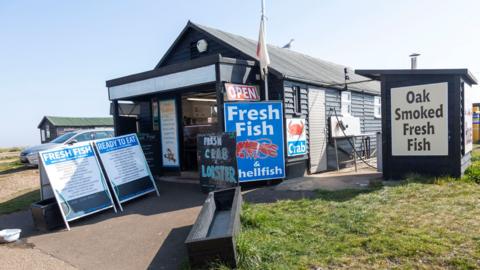 Fresh fish shop