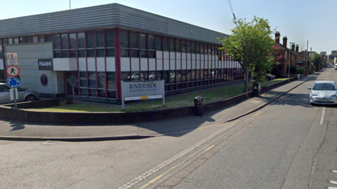 A google street view of Riverside Business Centre on Walnut Tree Close