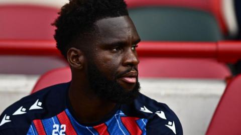 Odsonne Edouard looks on