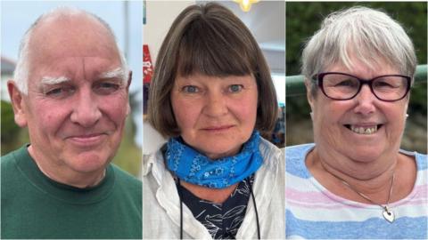 Mark Williams, Joanna Smith a Helen Griffith