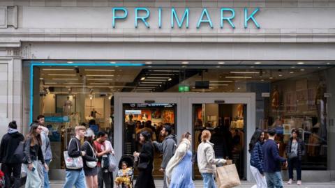 Primark shop front in London