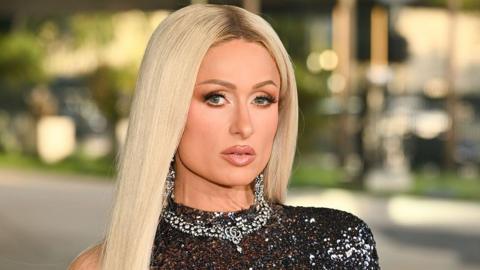 Paris Hilton at LACMA's Opening Gala for the David Geffen Galleries held at LACMA on 16 April 2026 in Los Angeles, California. 