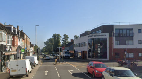 The junction of Wigston Lane and Aylestone Road in Leicester