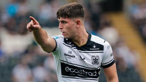 Hull Kingston Rovers half-back Jack Charles, pictured playing for Hull FC