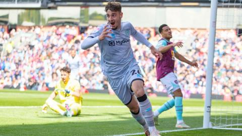Millwall's Mihailo Ivanovic celebrates scoring against Burnley