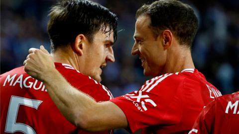 Harry Maguire and Jonny Evans