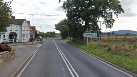 A442 in Waters Upton