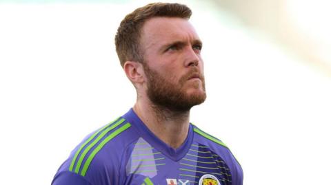 Heart of Midlothian and Scotland goalkeeper Zander Clark